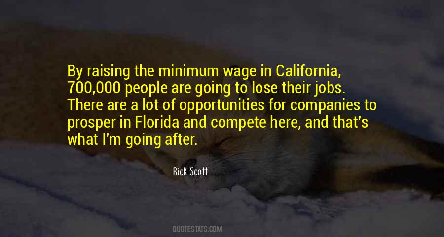 Minimum Wage In California Quotes #117048