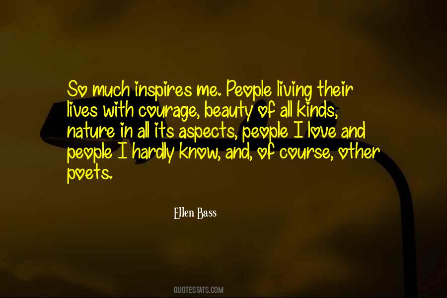 How Nature Inspires Quotes #1647579