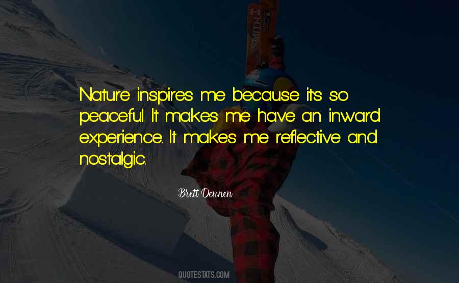 How Nature Inspires Quotes #952749