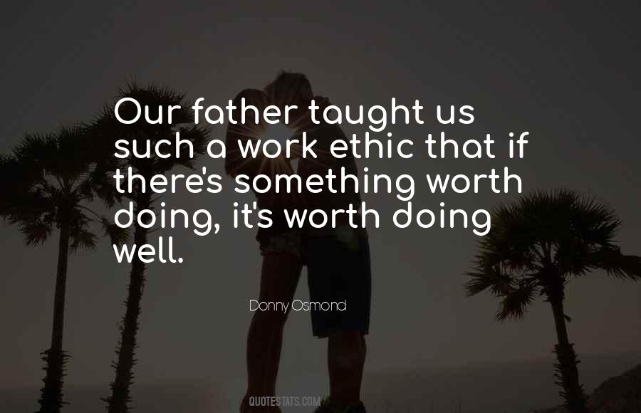 Best Work Ethic Quotes #121348