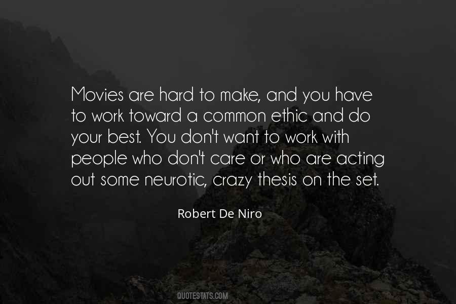 Best Work Ethic Quotes #448086