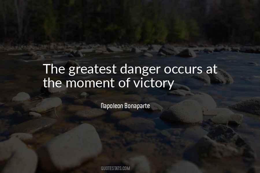 Moment Of Victory Quotes #1152130