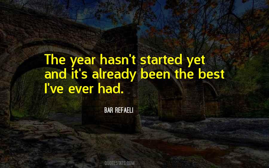 Best Year Yet Quotes #1297419