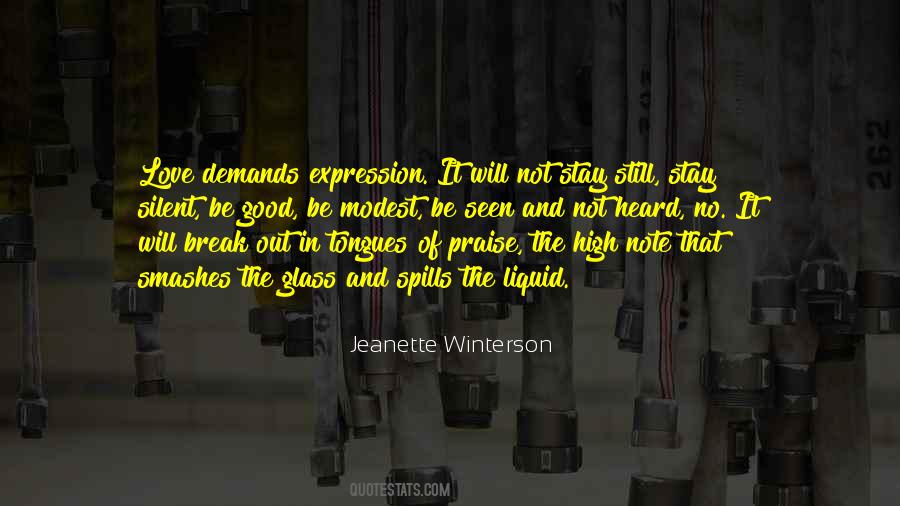 Still And Silent Quotes #1046583