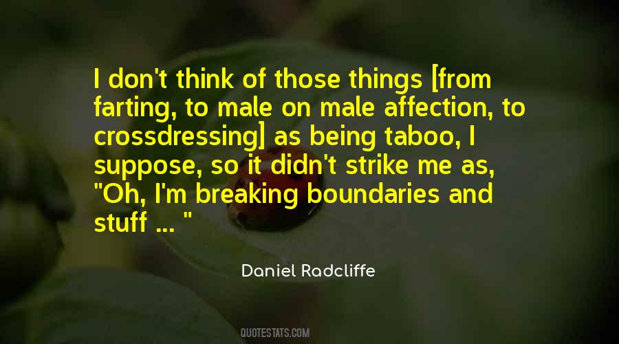 On Boundaries Quotes #424379