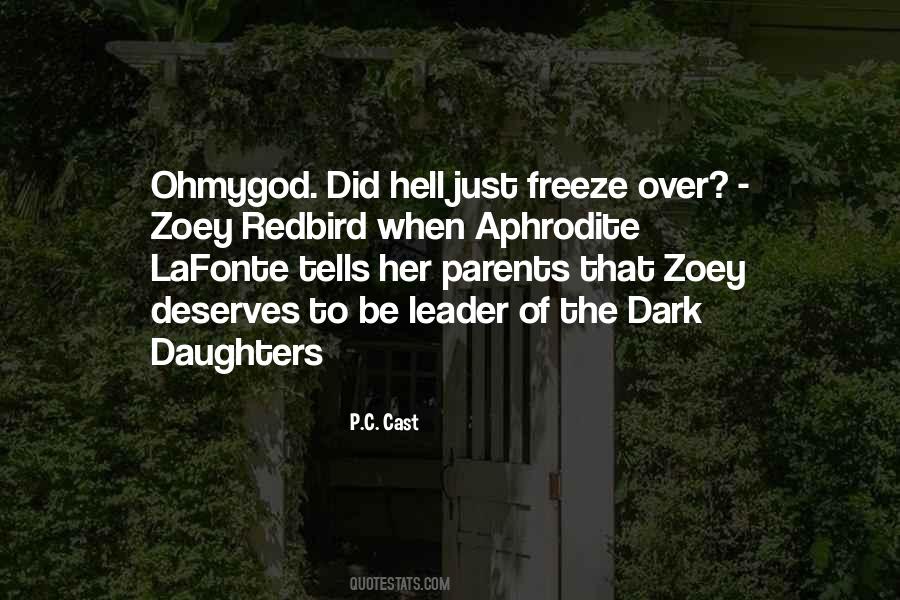 Best Zoey Redbird Quotes #53115