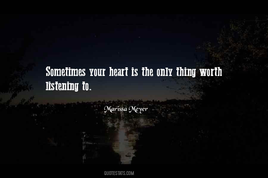 Listening Heart Quotes #163337
