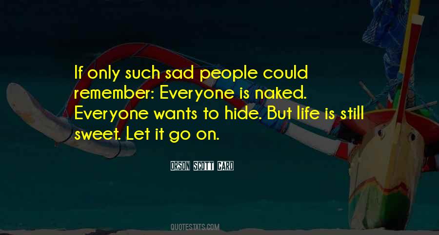 Sad People Quotes #1615666