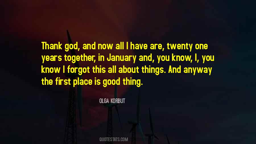 Years Where January Quotes #1018849