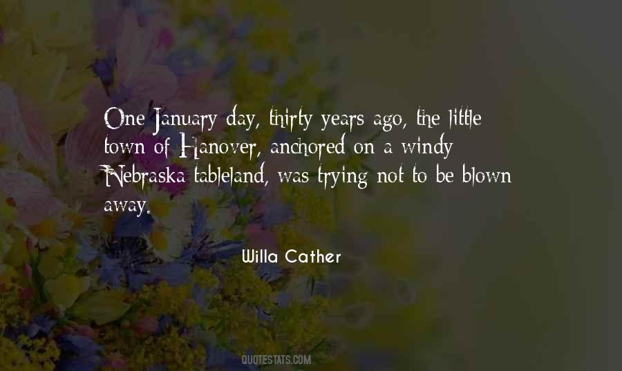 Years Where January Quotes #1716278