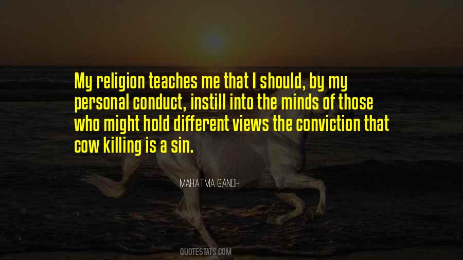 Personal Conviction Quotes #1697315