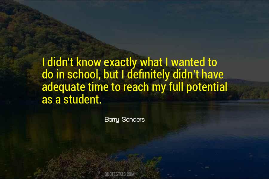 Student Potential Quotes #840179