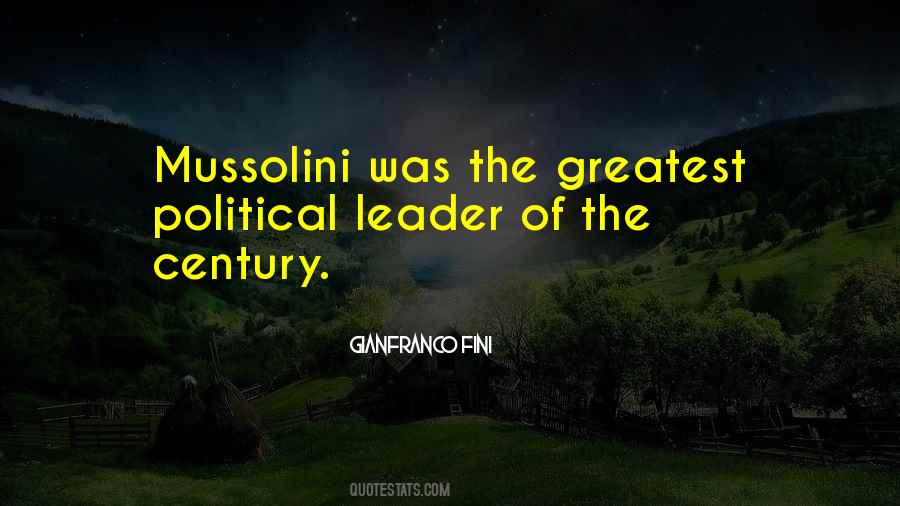 Political Leader Quotes #325325