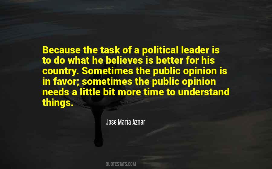 Political Leader Quotes #334373