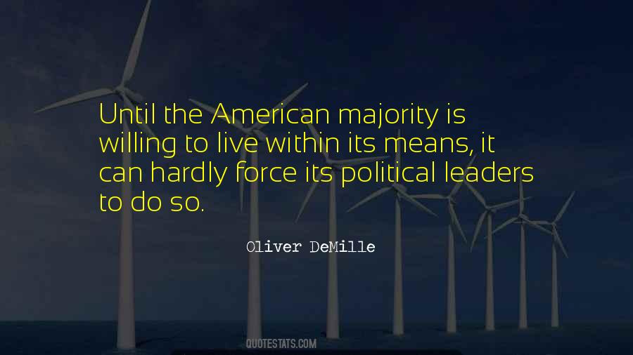 Political Leader Quotes #360303
