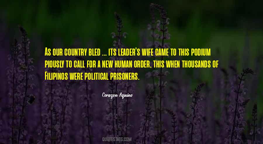 Political Leader Quotes #664517