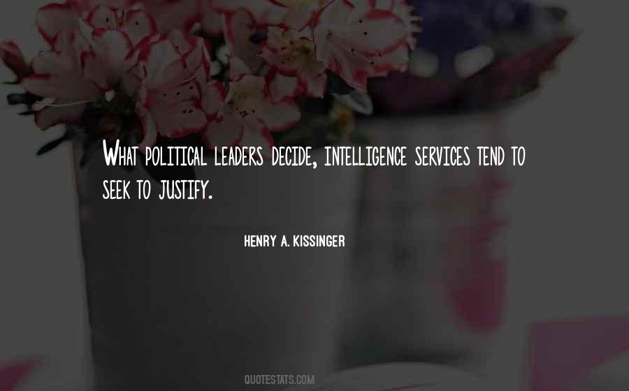 Political Leader Quotes #811920