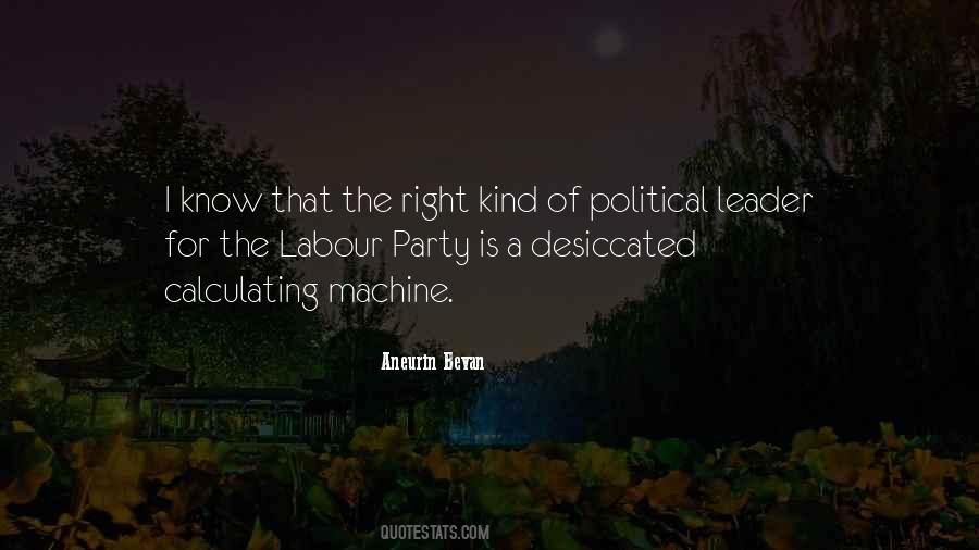 Political Leader Quotes #860756