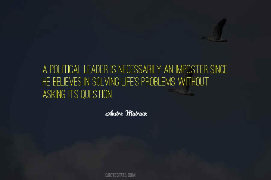 Political Leader Quotes #872381