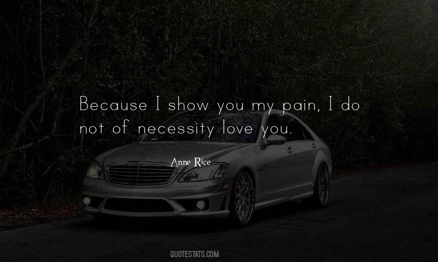 Love Necessity Quotes #1677338