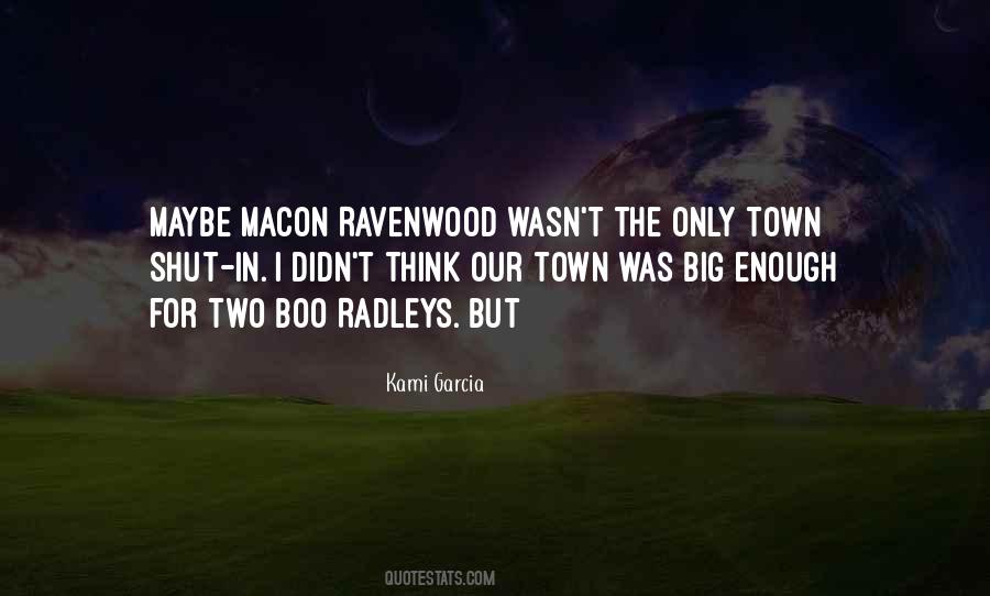 Quotes About Macon #1025557