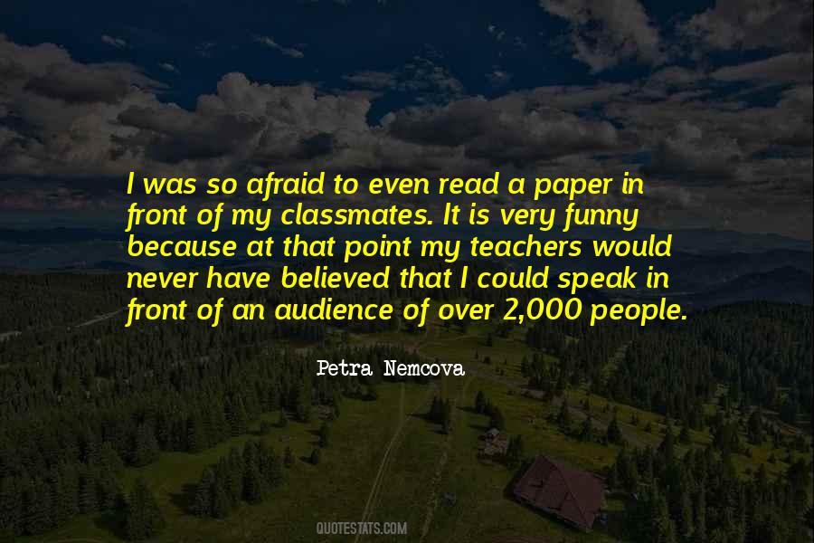 Nemcova Quotes #1240371