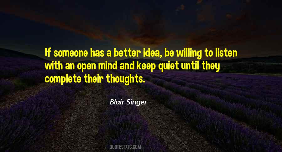 Better Keep Quiet Quotes #453610