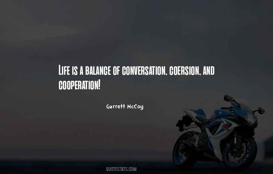 Balance Life Quotes #146525