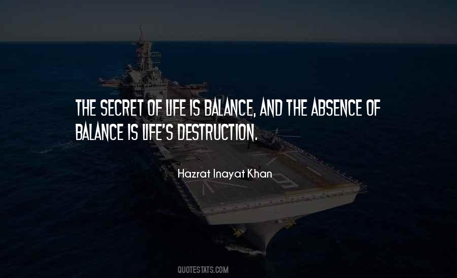 Balance Life Quotes #147079