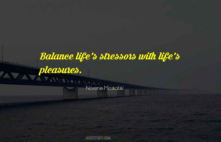 Balance Life Quotes #1824042