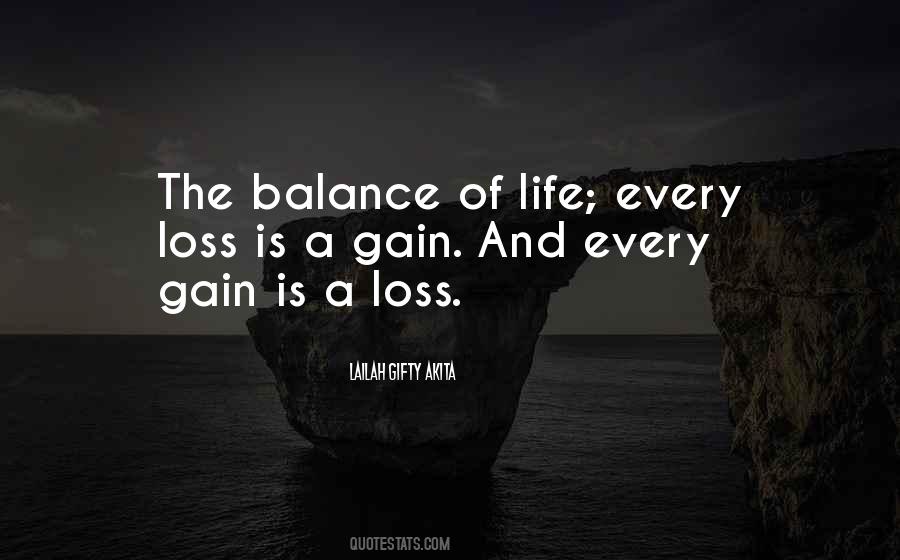 Balance Life Quotes #191133