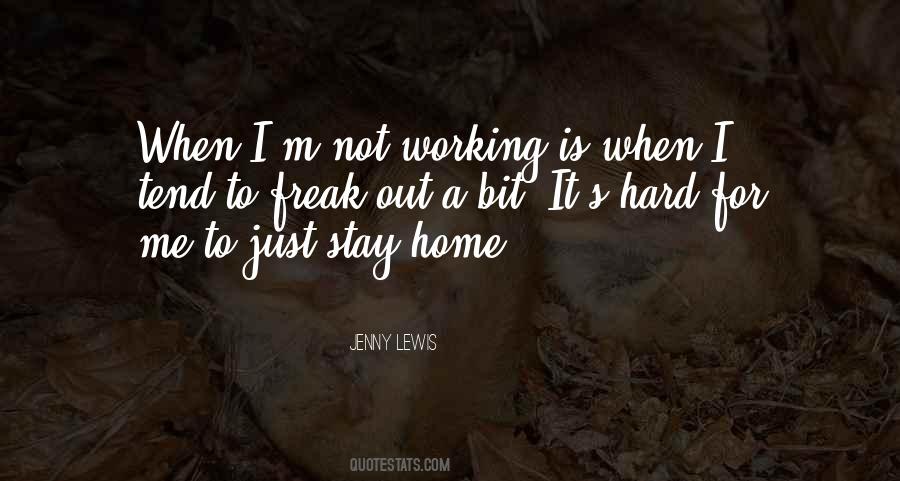 Stay Home Quotes #1637131