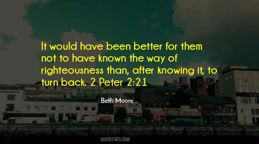 Better Not Knowing Quotes #1113510
