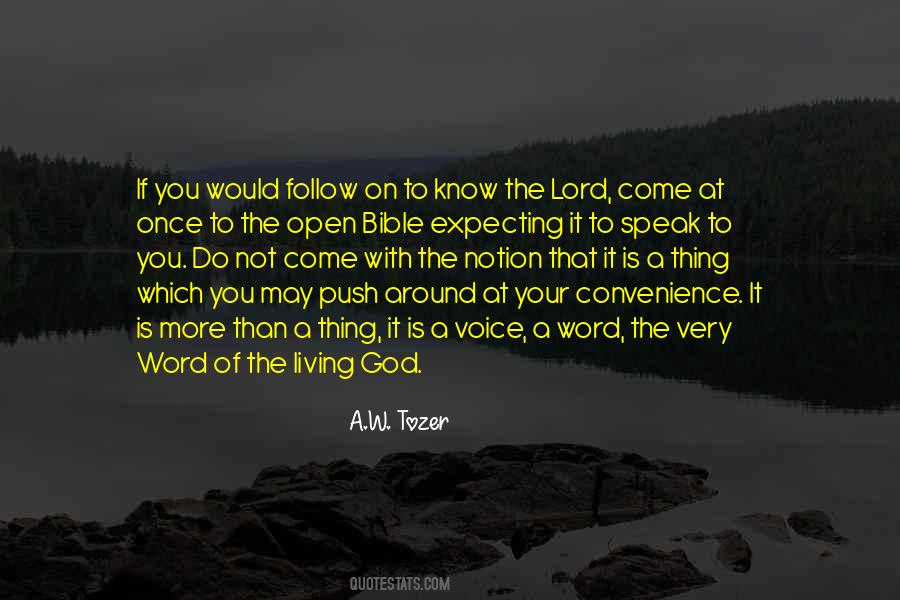 Lord Your Word Quotes #1193481
