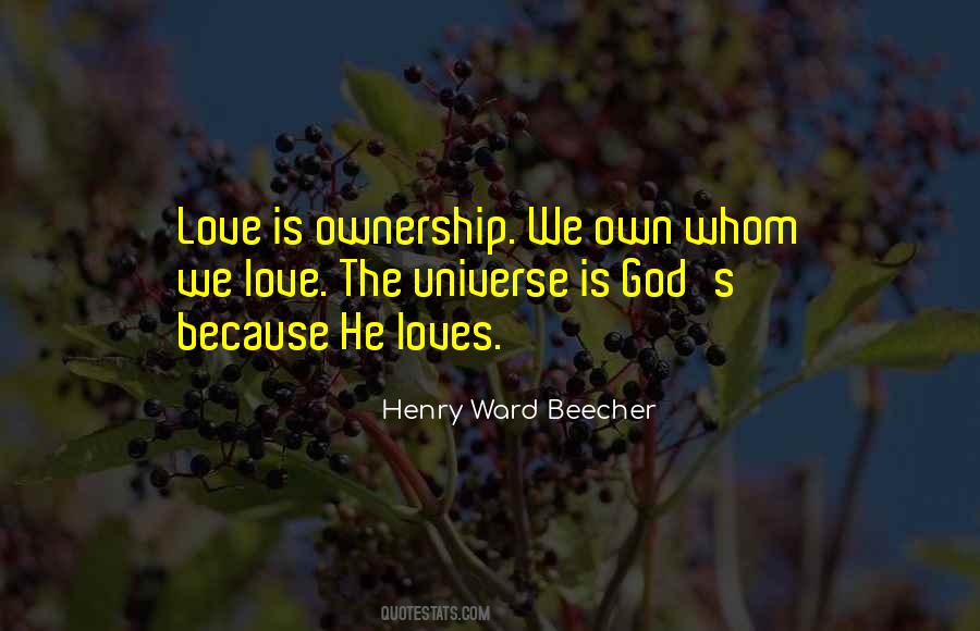 Love Because God Quotes #241748