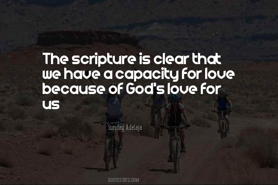 Love Because God Quotes #63047