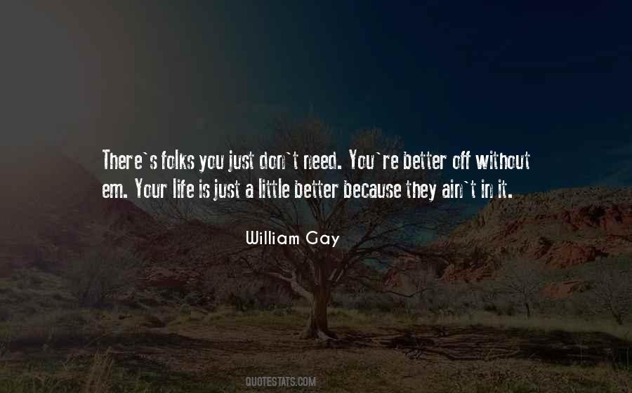 Better Off Without Quotes #464717
