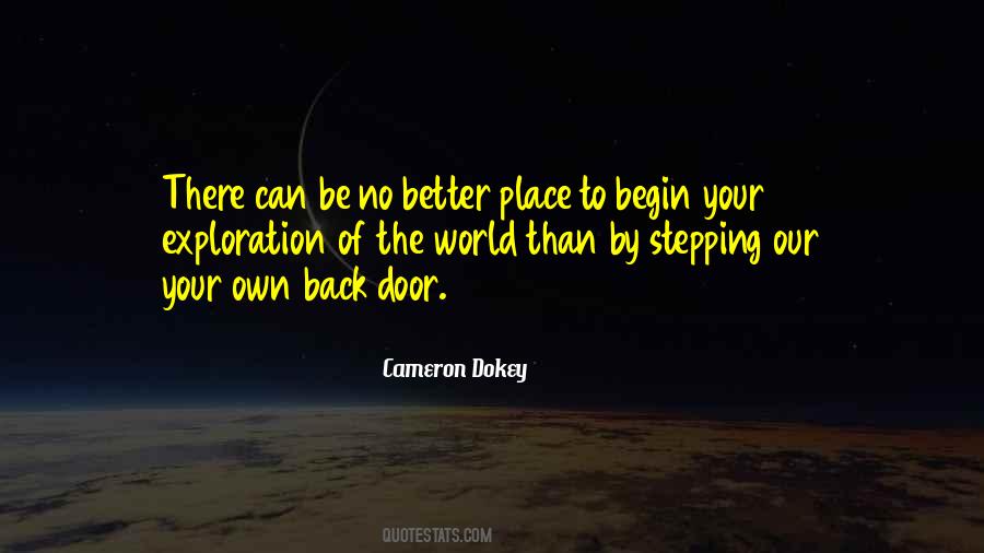 Better Place To Be Quotes #540270