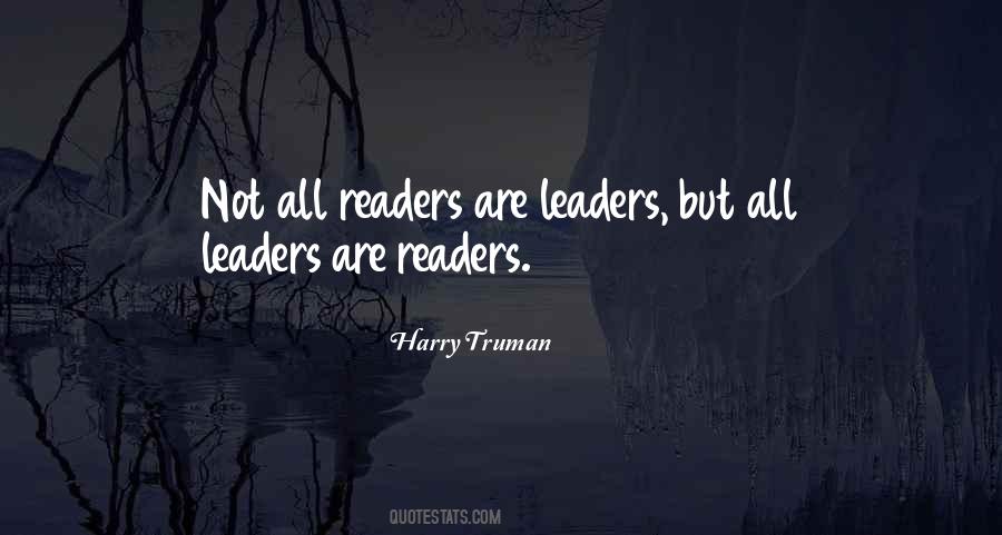 Reading Truman Quotes #540925