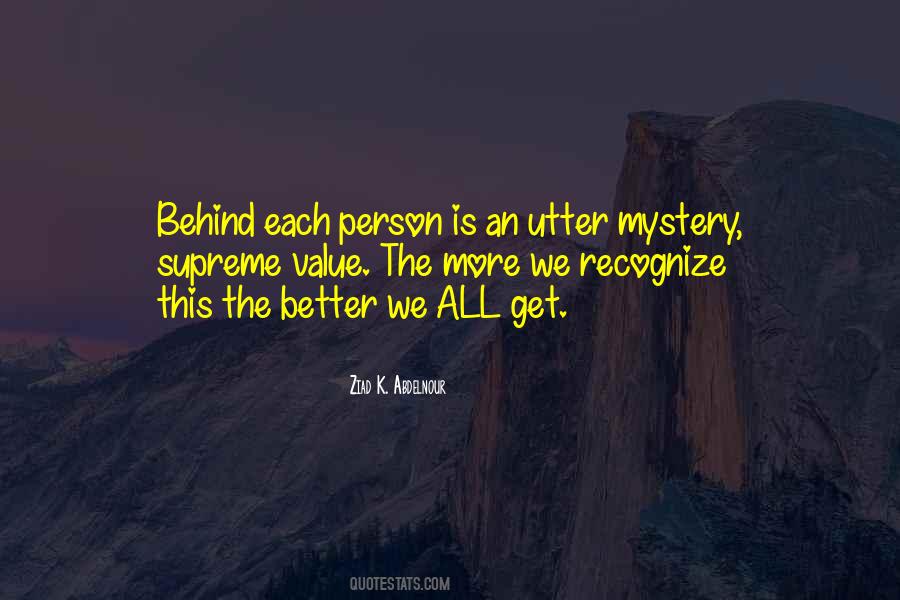 Better Recognize Quotes #1276409