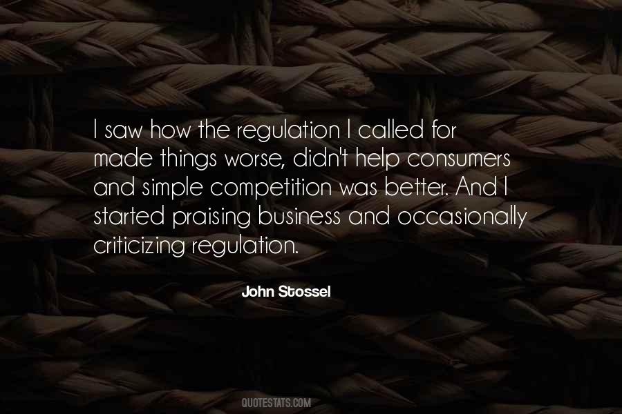 Better Regulation Quotes #1252813