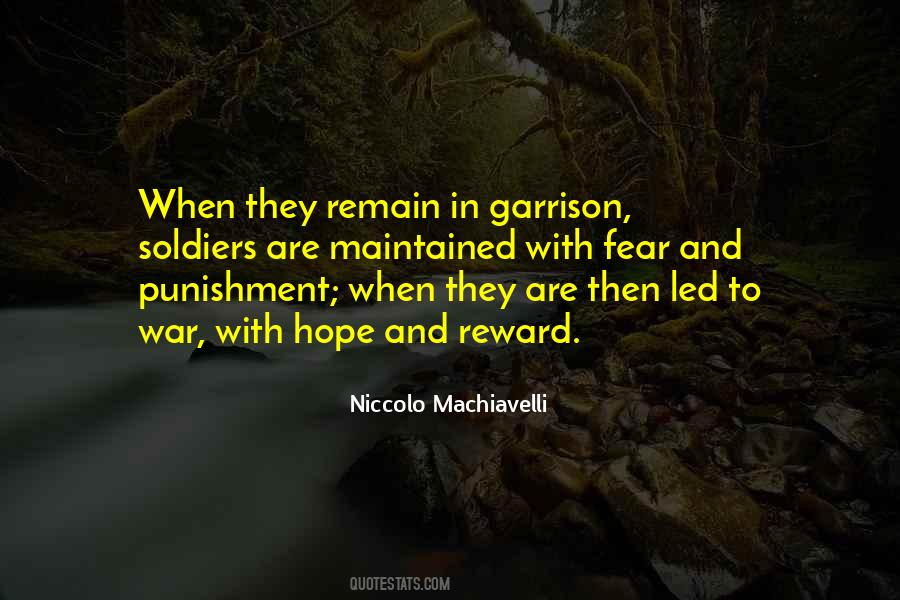 Quotes About Machiavelli Fear #1335341