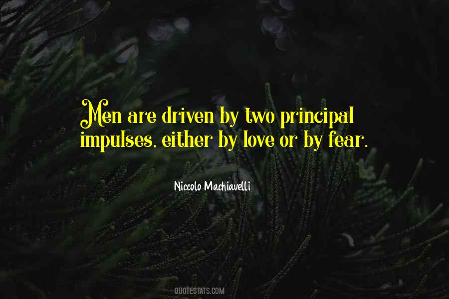 Quotes About Machiavelli Fear #1466421