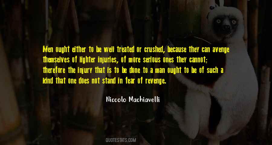 Quotes About Machiavelli Fear #49257