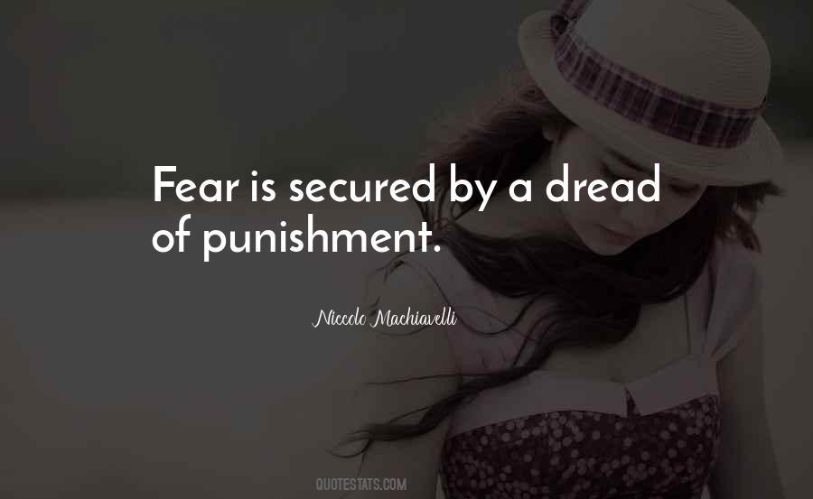 Quotes About Machiavelli Fear #50282