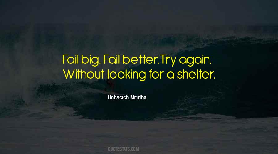 Better To Try And Fail Quotes #769041