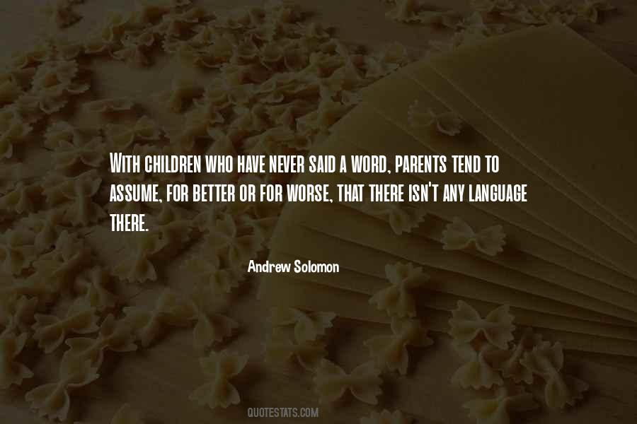 Better To Worse Quotes #150838