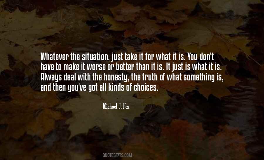 Better To Worse Quotes #269872