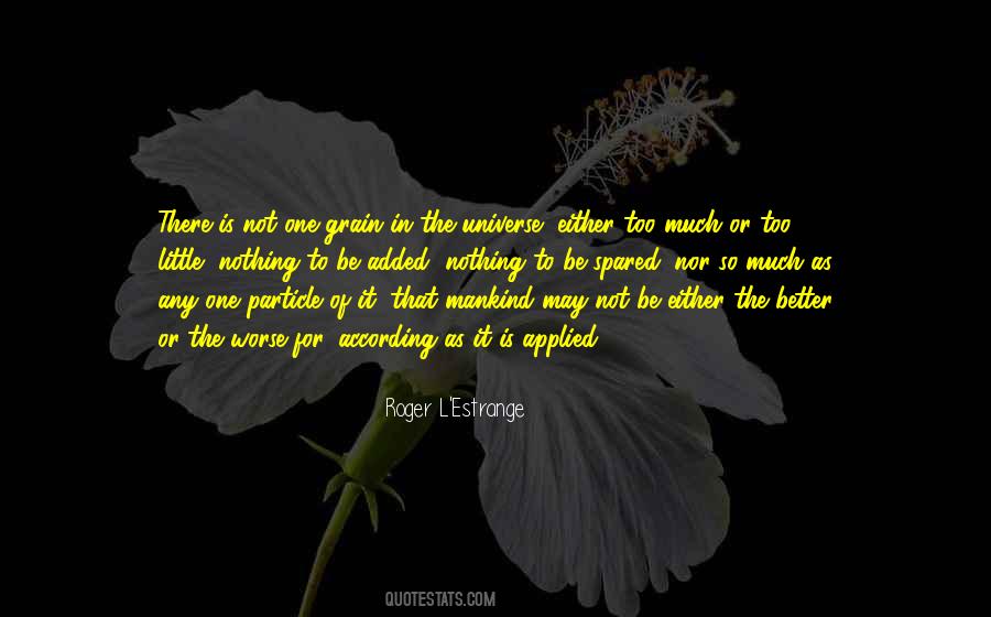 Better To Worse Quotes #303139