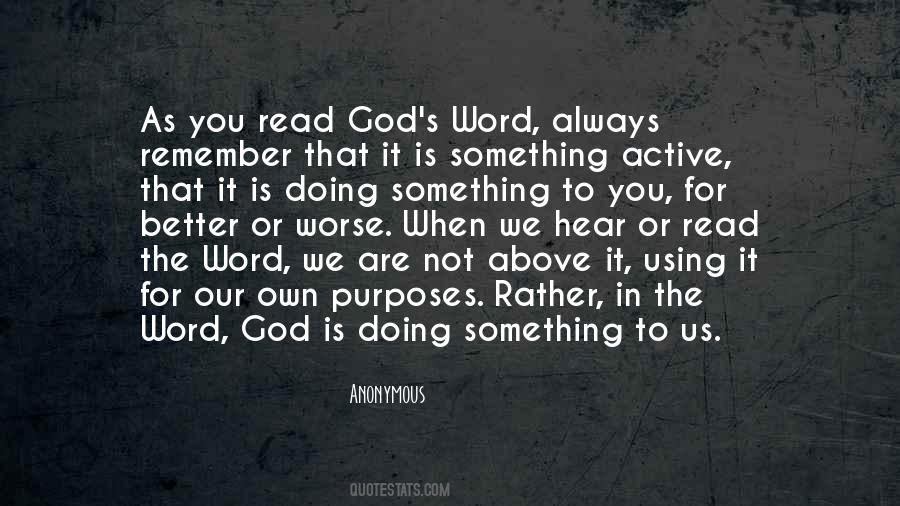 Better To Worse Quotes #37882